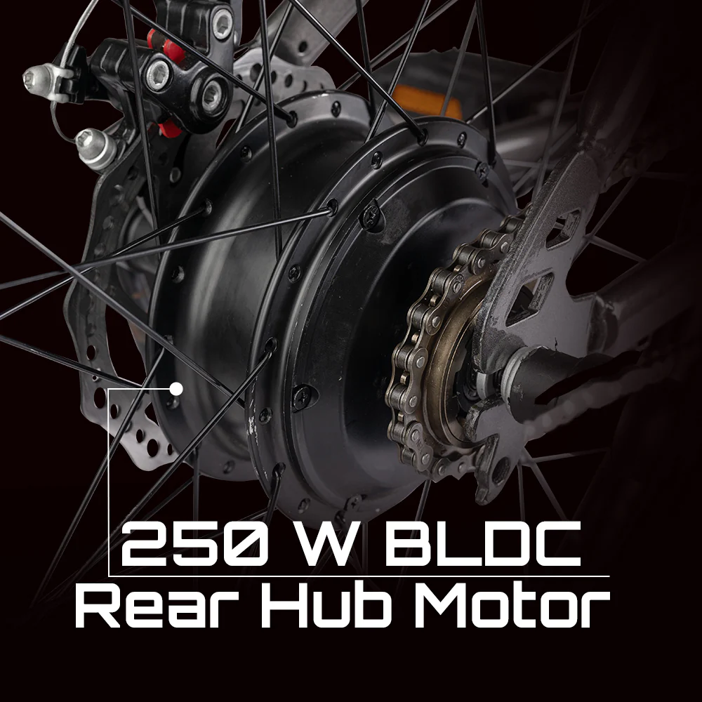 CRADIAC - ATLUS 7 Speed | 27.5 Inches 7 Geared Lithium-ion (Li-ion) Electric Cycle (ATLUS 7 Speed) - Image 5
