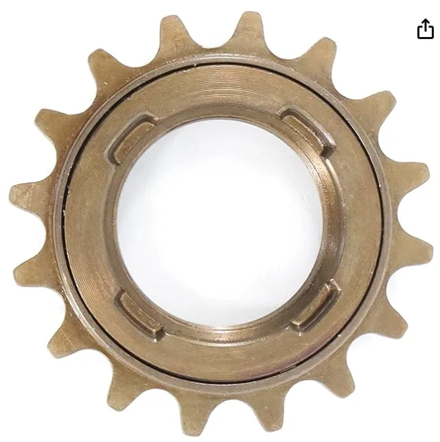 Hycline Single Speed Bicycle Freewheel 16t/18t, Bike Freewheel - Image 2