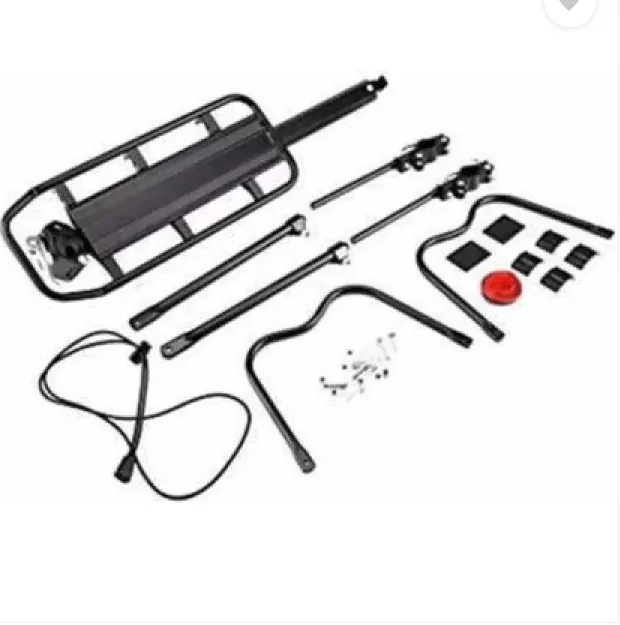 SHIVEXIM Alloy Adjustable Rear Rack 110 Lbs Capacity Aluminium Bicycle Carrier - Image 2
