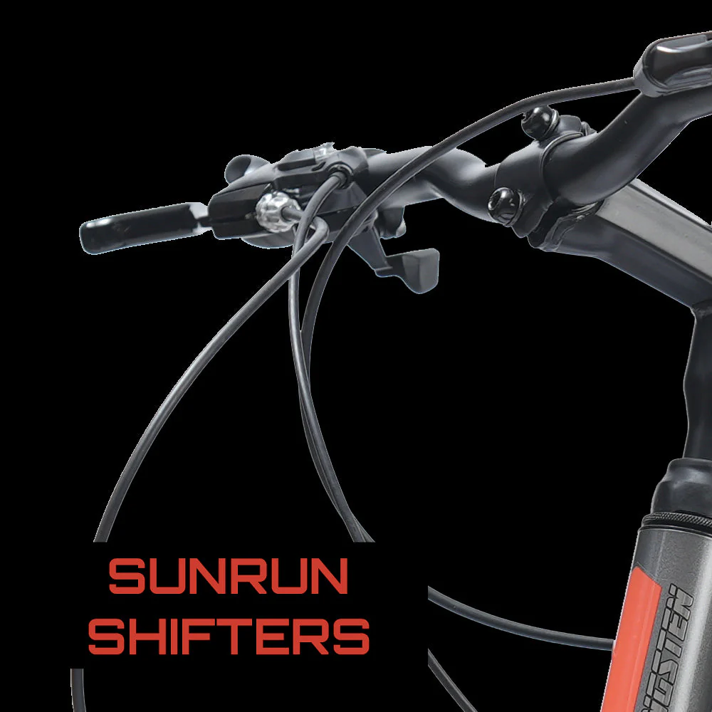 TUNGSTEN - Atom 21 Speed | 26 inch Mountain Bike | Integrated Carrier | Rigid Fork | Ideal for 12+ Years | Unisex - Image 5